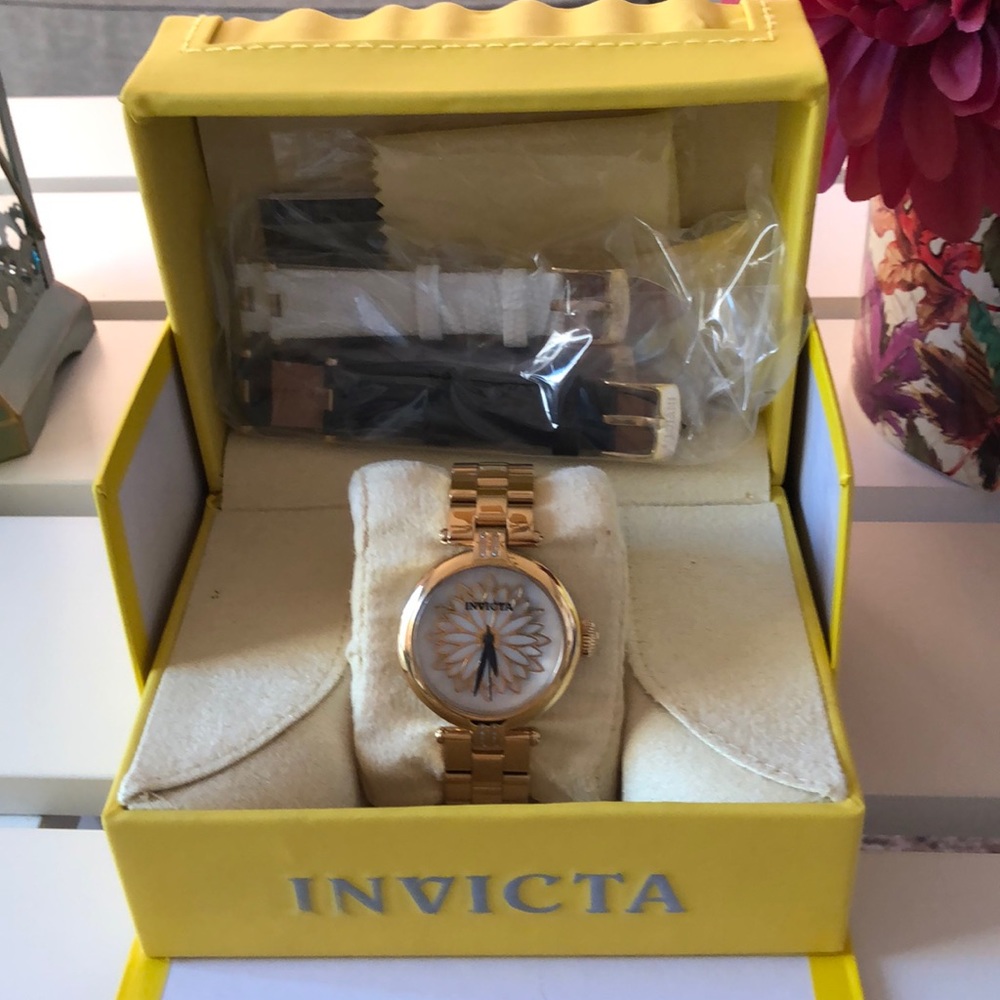 Invicta goldtone women’s watch
